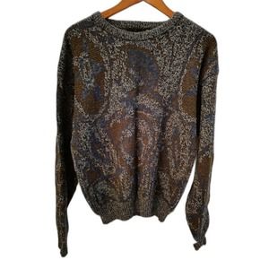 * Anthonys Men's Sweater XL Multi-Color Crew Neck See Pictures For Measurements